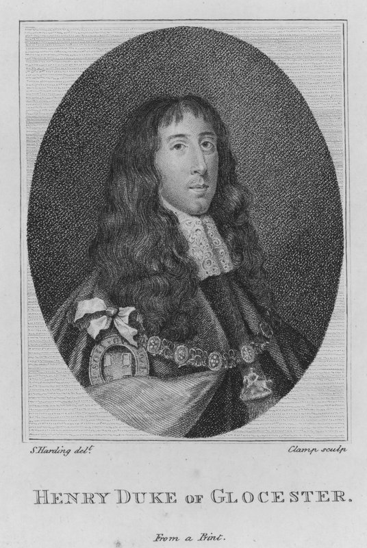 Henri Duc de Gloucester (gravure) - S. (after) Harding