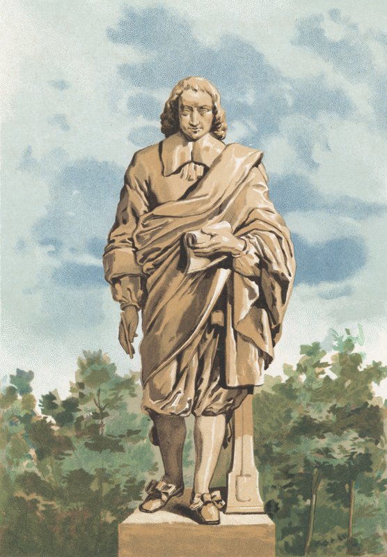 Statue de Blaise Pascal - S. Gomez