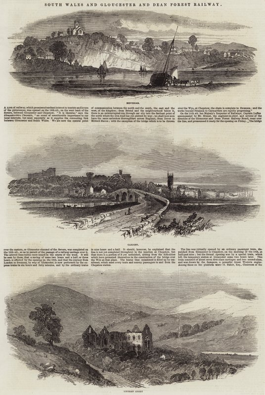 Chemin de fer du sud du Pays de Galles et de Gloucester et Dean Forest - Samuel Read