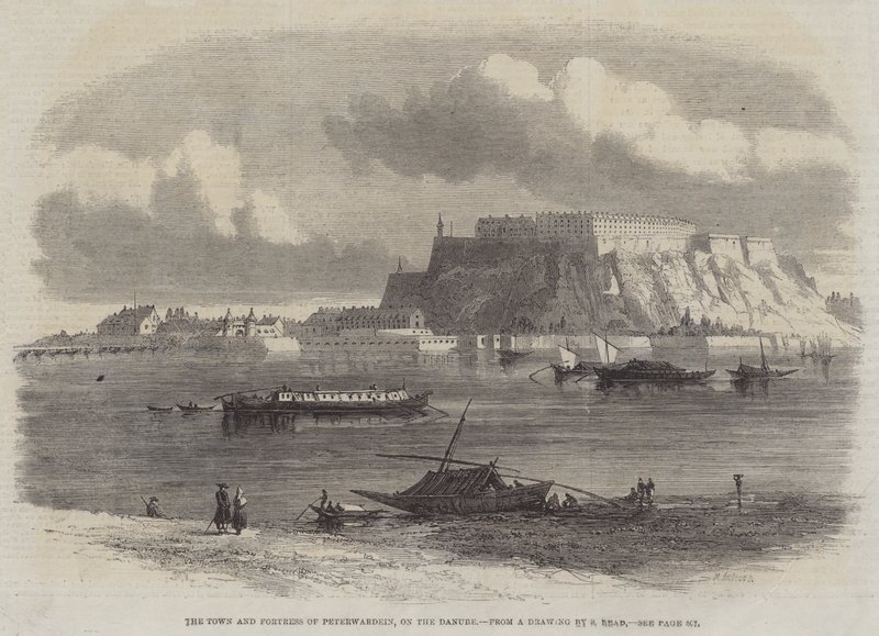 La ville et la forteresse de Peterwardein, sur le Danube - Samuel Read
