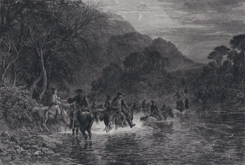Illustration pour Rob Roy (gravure) - Samuel (after) Bough
