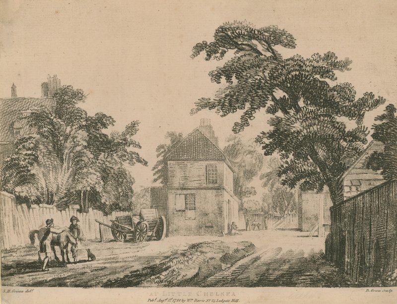 À Little Chelsea - Samuel Hieronymous Grimm