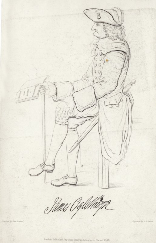 Portrait de James Oglethorpe - Samuel Ireland