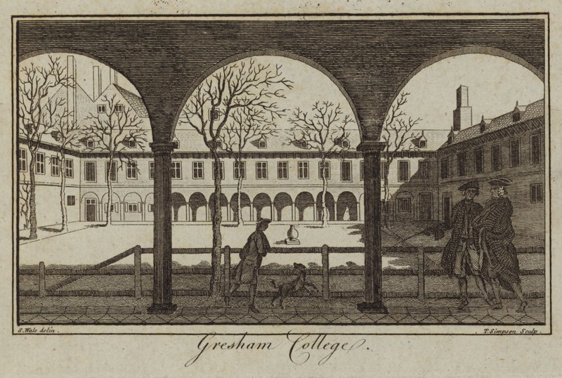 Gresham College à Londres - Samuel Wale
