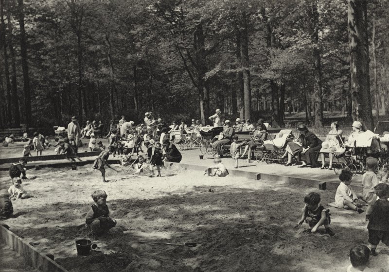 Berlin : Tiergarten (photo n/b) - Sasha Stone