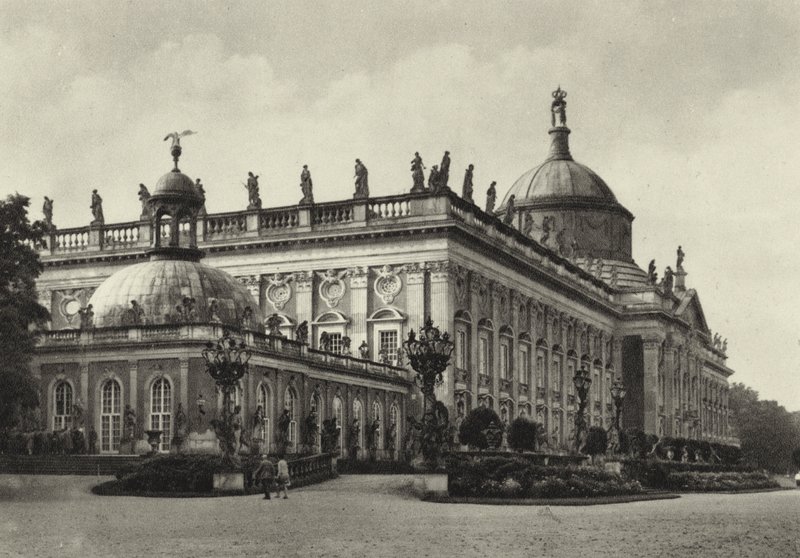 Potsdam, Nouveau Palais (photo n/b) - Sasha Stone