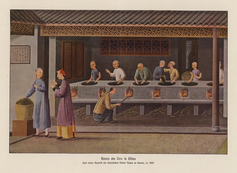 Rôtir du thé en Chine - School Chinese