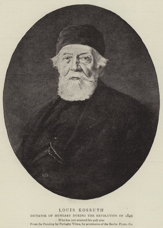 Louis Kossuth (lithographie) - School Hungarian