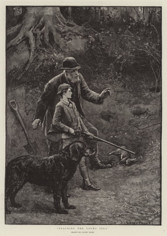 Enseigner la jeune idée - Sidney Paget