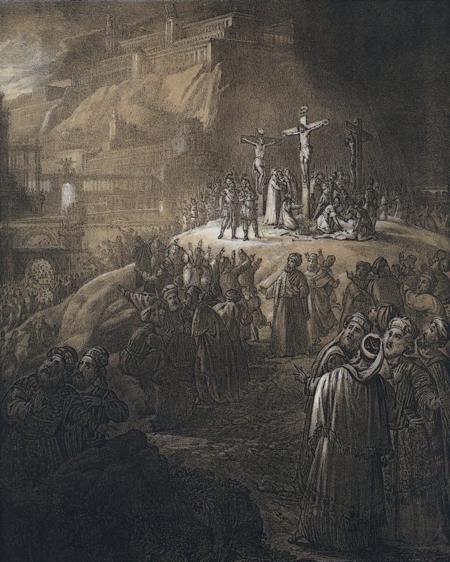 La crucifixion - Siegfried Detler Bendixen