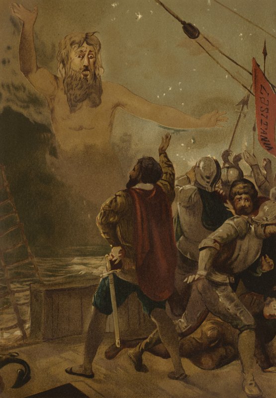 Le géant Adamastor au Cap des Tempêtes - Spanish School