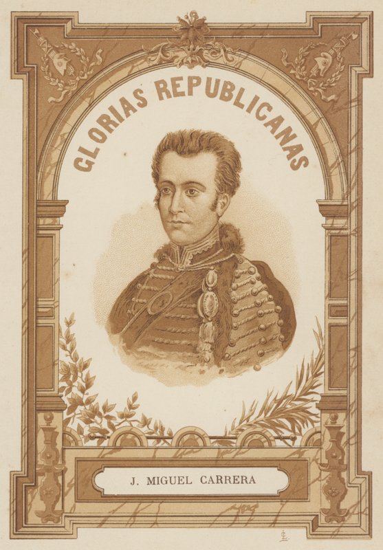 Jose Miguel Carrera, général et homme politique chilien - Spanish School