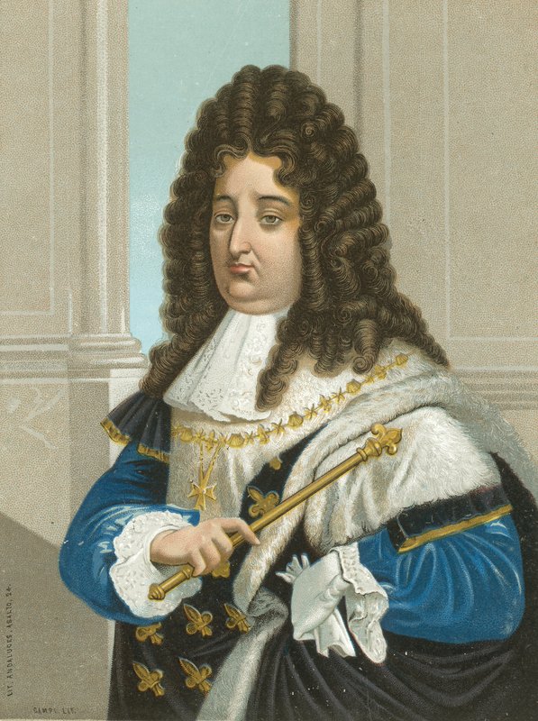 Roi Louis XIV de France - Spanish School