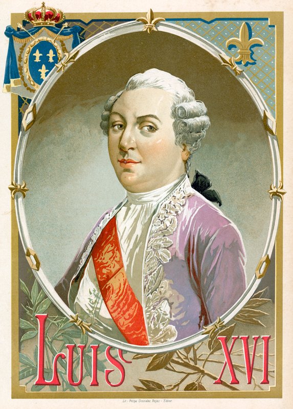 Roi Louis XVI de France - Spanish School