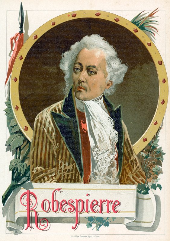 Maximilien Robespierre - Spanish School