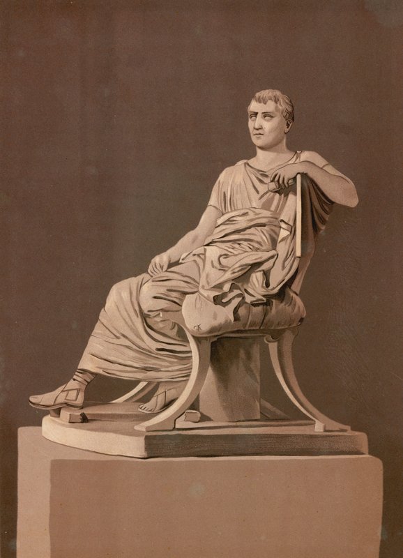 Statue de Ménandre - Spanish School