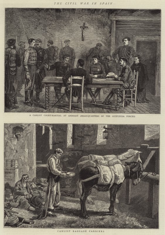 La guerre civile en Espagne - Spanish School