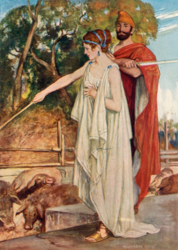 Ulysse et Circé - Stephen Reid