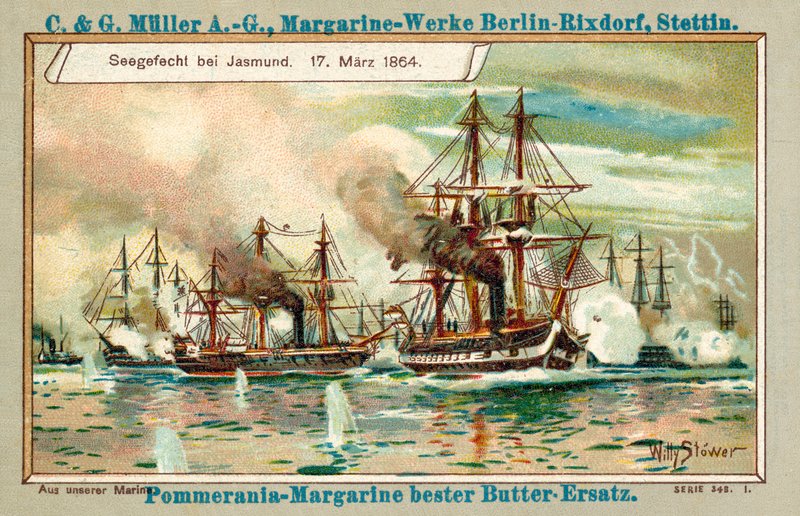 Bataille navale de Jasmund, 17 mars 1864 - Stoewer Willy