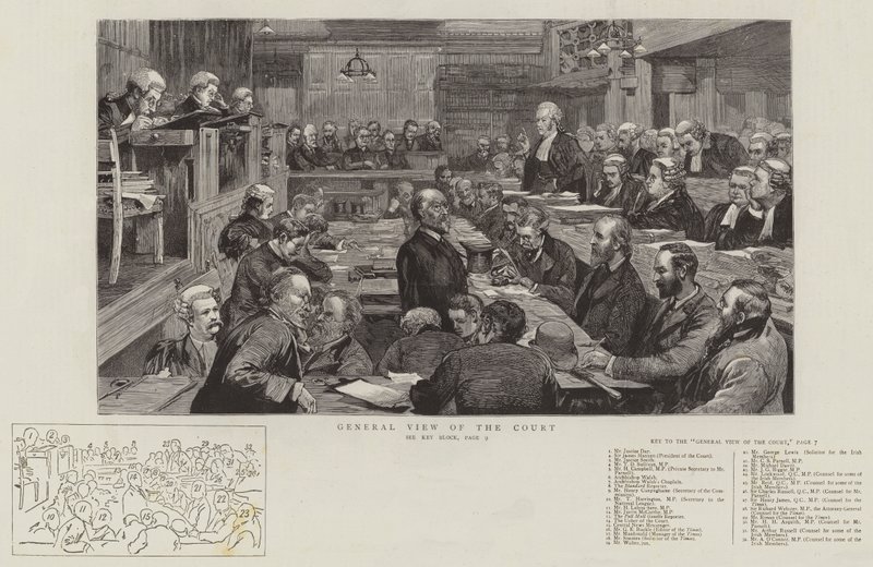 Vue générale de la cour - Sydney Prior Hall