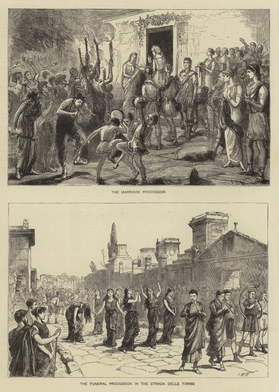 Les fêtes à Pompéi - Sydney Prior Hall