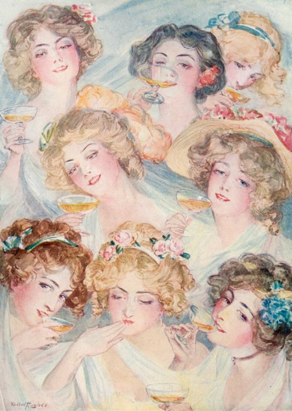 La Veuve joyeuse : "Au Revoir" - Talbot Hughes