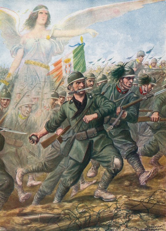 Bataille de la rivière Piave, 1918 - Tancredi Scarpelli