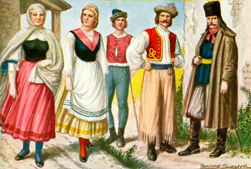 Paysans de Hongrie - Tancredi Scarpelli