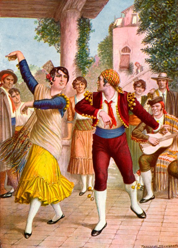 Danseurs espagnols - Tancredi Scarpelli