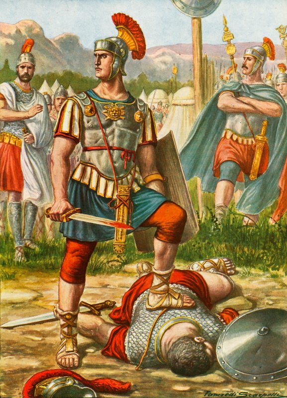 Titus Manlius Torquatus - Tancredi Scarpelli