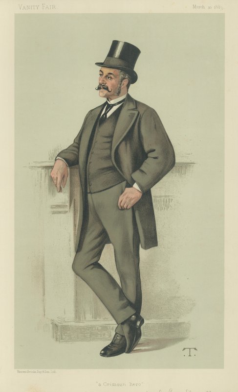 Major-Général Edwyn Sherard Burnaby - Theobald Chartran