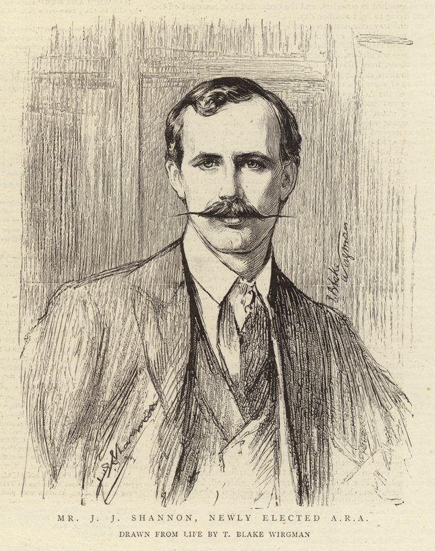M. J J Shannon, nouvellement élu ARA - Theodore Blake Wirgman