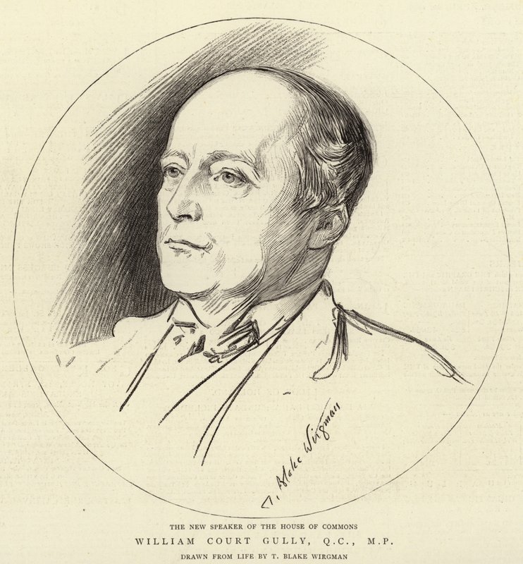 William Court Gully, QC, MP - Theodore Blake Wirgman