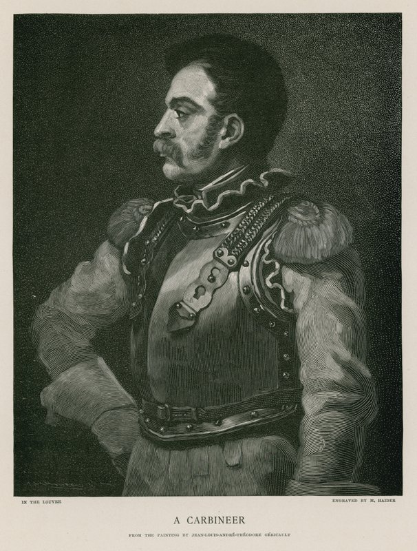 Un carabinier - Theodore Gericault
