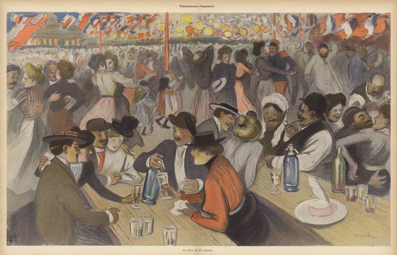 Célébrations du 14 juillet - Theophile Alexandre (after) Steinlen