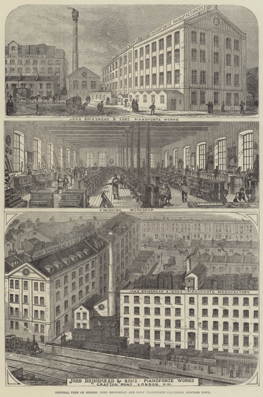 Publicité, Messieurs John Brinsmead and Sons