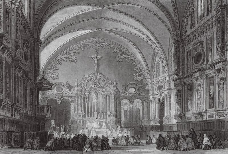 Église de Saint Tour, Toulouse - Thomas (after) Allom