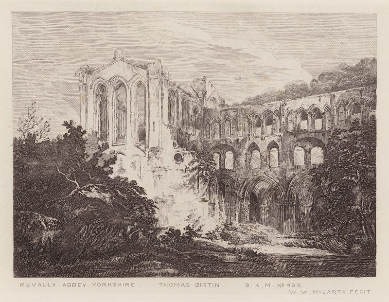 Abbaye de Rievaulx - Thomas (after) Girtin