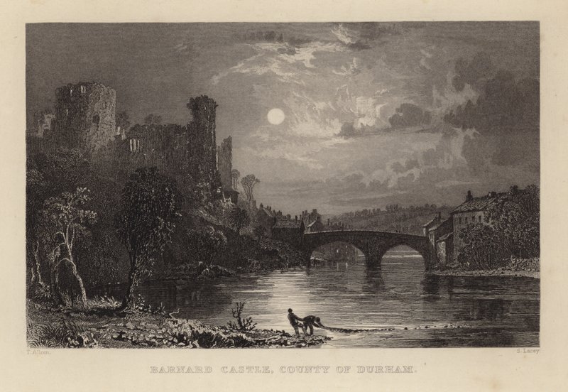 Château de Barnard - Thomas Allom