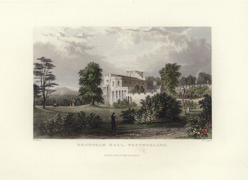 Brougham Hall - Thomas Allom