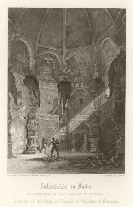 Infanticide en Inde - Thomas Colman Dibdin