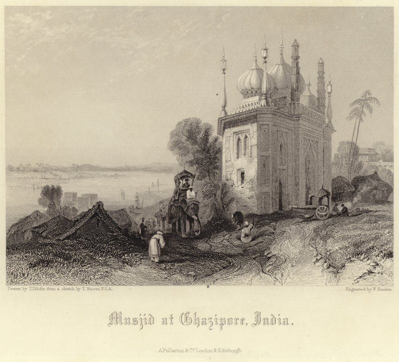 Mosquée à Ghazipore - Thomas Colman Dibdin