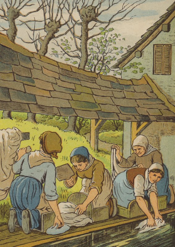 Caen : les lavandières - Thomas Crane