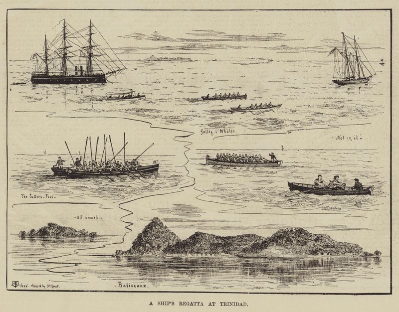 Régate de Navires à Trinidad - Thomas Harrington Wilson