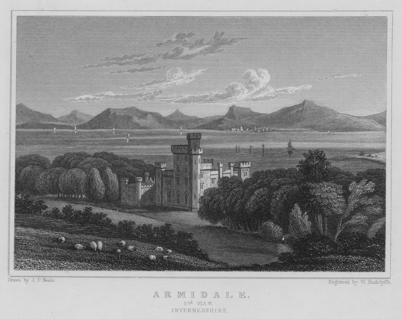 Armidale, 2ème vue, Invernesshire - Thomas Hosmer Shepherd
