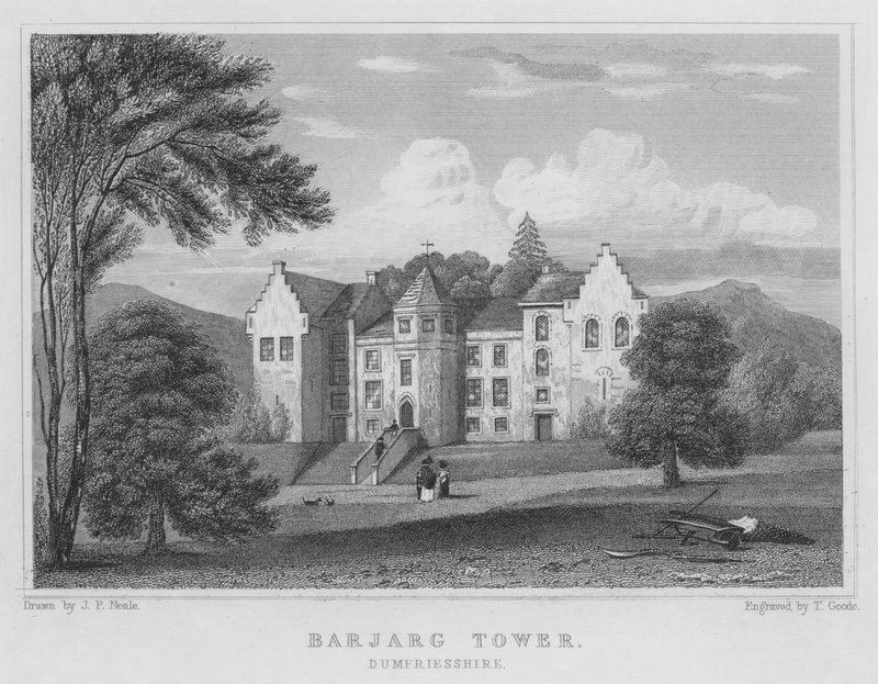 Barjarg Tower, Dumfriesshire - Thomas Hosmer Shepherd