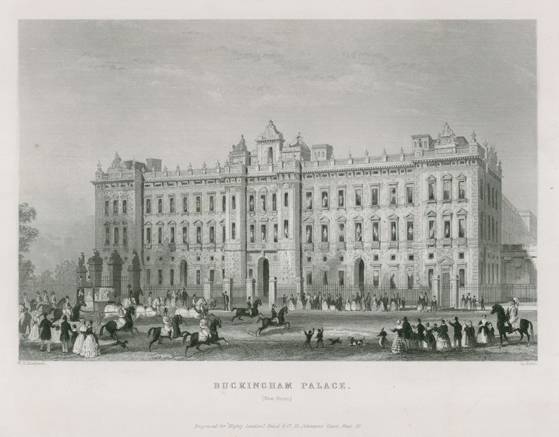 Palais de Buckingham - Thomas Hosmer Shepherd