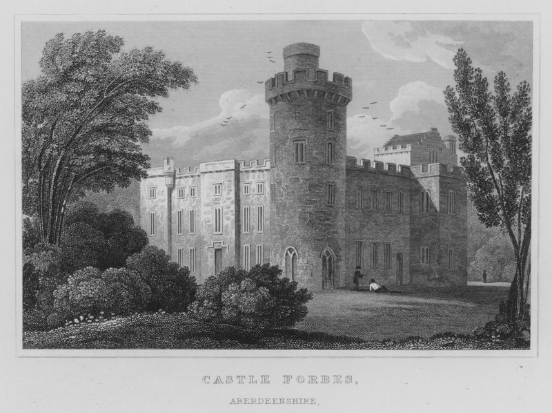 Château Forbes, Aberdeenshire - Thomas Hosmer Shepherd