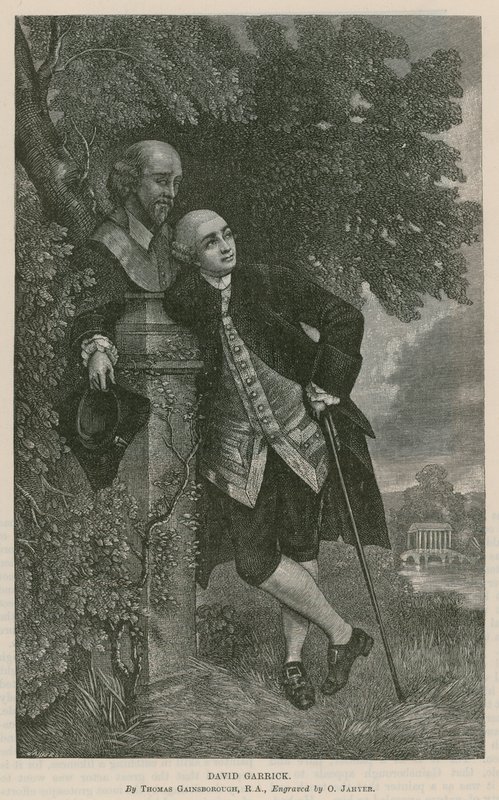 David Garrick, acteur - Thomas Hosmer Shepherd