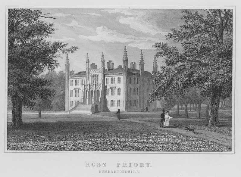 Prieuré de Ross, Dumbartonshire - Thomas Hosmer Shepherd